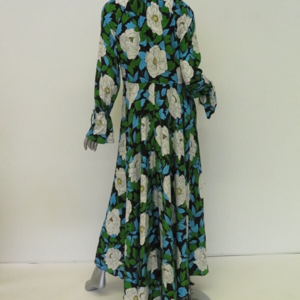 Diane Von Furstenberg Dress Bethany Floral Small - Picture 4 of 5